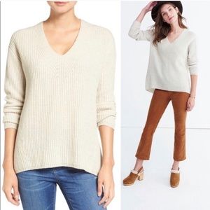 Madewell Merino Wool V-neck sweater